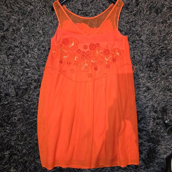 Meadow Rue Embroidered Sleeveless Dress – Size US 4 / UK 8 / EU 36 - Picture 4 of 4